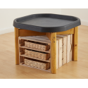 Support en bois pour plateau Mini Tuff Spot