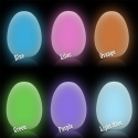 Oeufs à couleur changeante (pack 4)