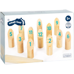 Jeu viking Kubb avec chiffres "Active"