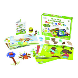 copy of Kit de puzzles de formes en plastiques Recyclage et conservation