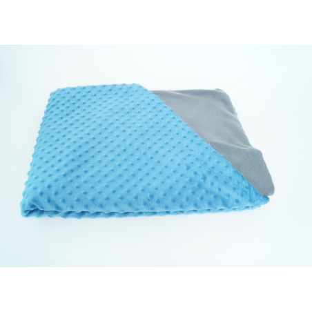 Couverture lestée Bleue/Grise 5kg 150*200cm