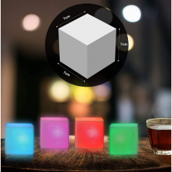 Mini cubes lumineux (pack 4 )