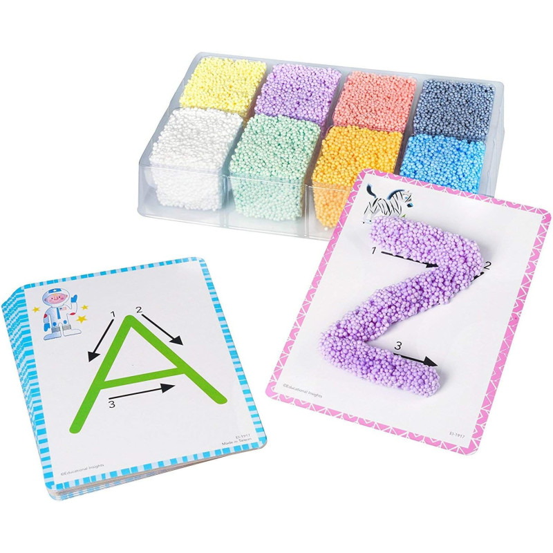 Ensemble Playfoam® d'apprentissage des formes de lettres