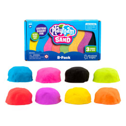 Paquet de 8 couleurs assorties de sable Playfoam
