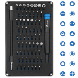 Kit de tournevis 64 embouts