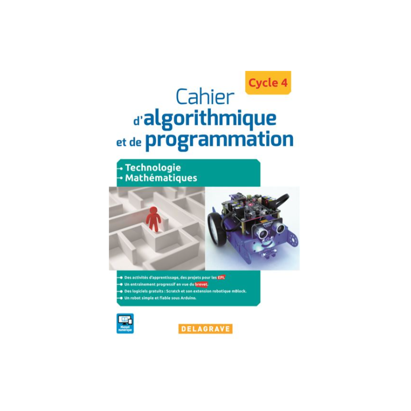  Cahier d'algorithmique et de programmation Cycle 4 pour robot MBOT (2016) 