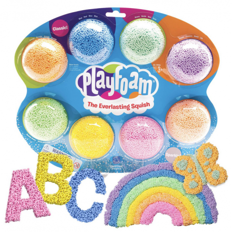 Pack de 8 couleurs Playfoam