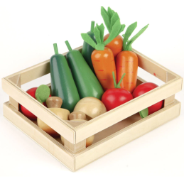 copy of lot de légumes / accessoires pour étal de la marchande BOIS