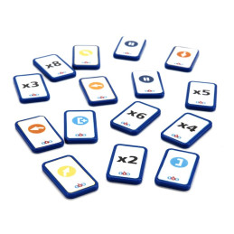 Pack de cartes séquentielles complémentaires Blue-Bot® TTS