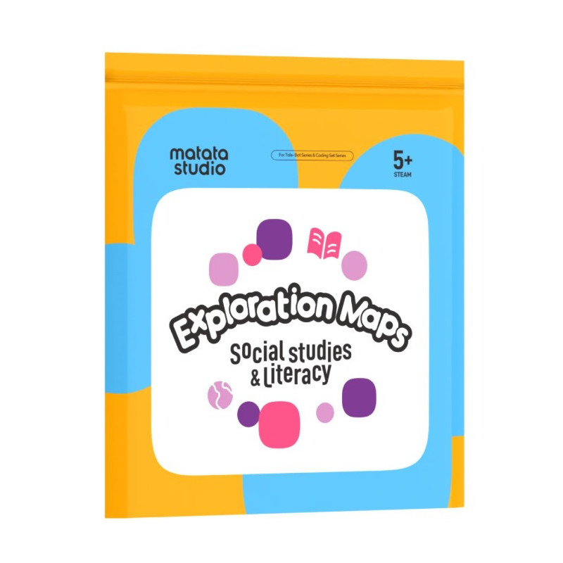 Carte d'exploration Sciences sociales pour Matatalab Coding Set ou Tal