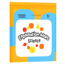 Carte d'exploration Science pour Matatalab Coding Set ou Tale-Bot