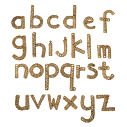 Alphabet tressé