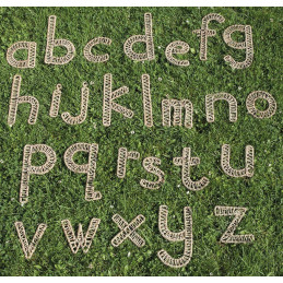 Alphabet tressé