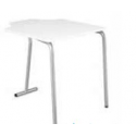 table pour etudiant 180° en melamine zioxi