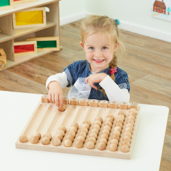 Collection chiffre en bois